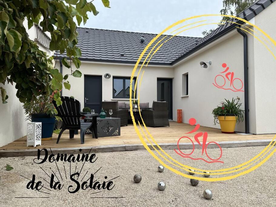 * Domaine De La Solaie * - Proche Bords De Loire Vila Saint-Denis-de lʼHôtel Exterior foto